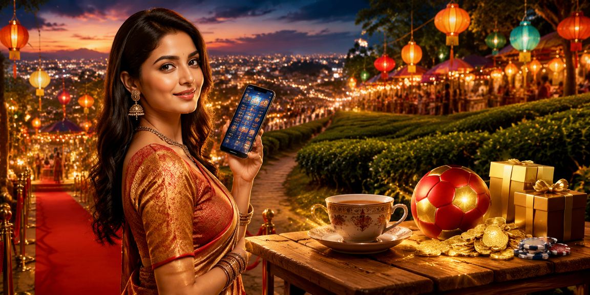 বগুড়ায় চা বাগানে মোবাইলে বিনোদন উপভোগ করছেন একজন তরুণ