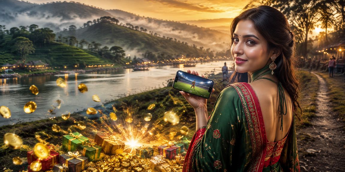 কুমিল্লার চা বাগানে ক্রিকেট বেটিং উপভোগ করছেন একজন ব্যবহারকারী