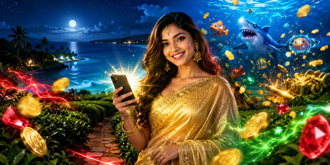 সেন্ট মার্টিনে ফিশিং গেম উপভোগ করছেন একজন ব্যবহারকারী